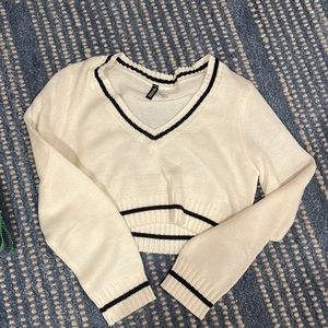 H&M crop sweater